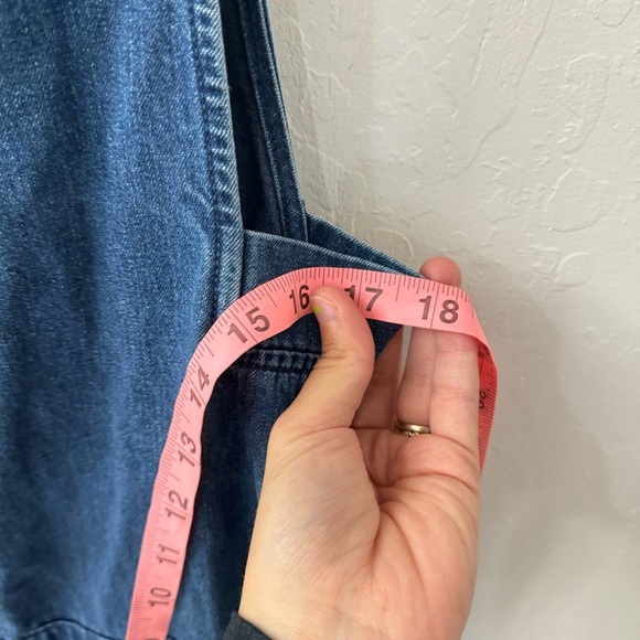 Rachel Comey X Target Denim Sleeveless Jumpsuit Zip Front Size 2 - Picture 4 of 9